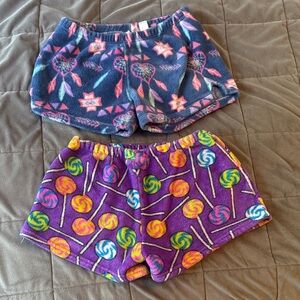 Kids Dreamcatcher and Lollipop Patterned Shorts Set